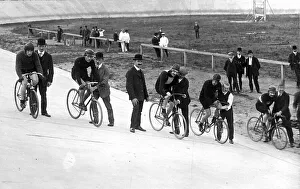 Cycling race, 1920, 1920s, exact place unknown