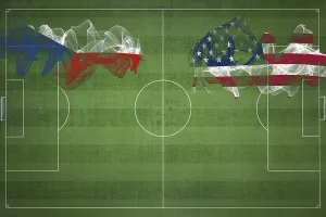 Czech Republic vs United States Soccer Match