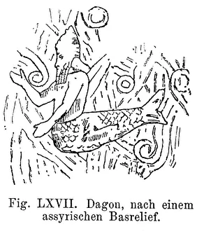 Dagon, chief god of the Philistines