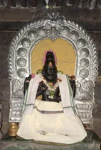 Dakshinamurthy shiva in thiyagaraja swamy temple