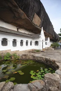 Dambulla cave temple also known as the Golden Temple of Dambulla