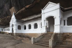 Dambulla cave temple also known as the Golden Temple of Dambulla