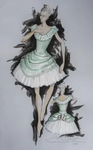 Dance, ballet, theatre costume
