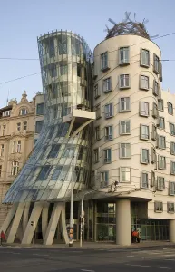 Dancing house Ginger and Fred by Frank Gehry