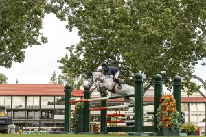 Daniel Bluman of Israel and riding Corbie V