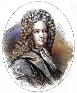 Daniel Defoe (born probably in London in early 1660 as Daniel Foe)