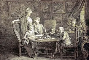 Daniel Nikolaus Chodowiecki, born on 16 October 1726