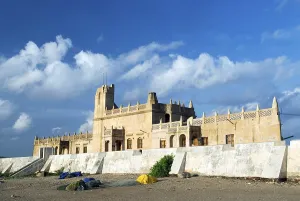 Dansborg fort in Tarangambadi, Tamil Nadu, India