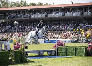 Category Historic EN Prints: Darragh Kenny of Ireland and riding VDL Cartello compete in the first round of the 1