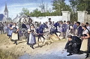 Das Fest der Rosenkoenigin, Brauchtum