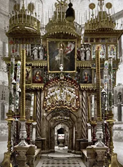 Das Innere des Heiligen Grabes