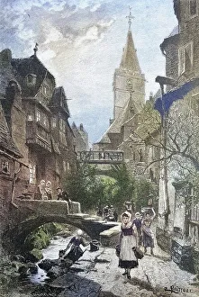 Das Schoepfen des Osterwassers