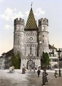 Das Spalenthor, Spalentor, Basel