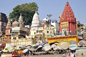 Dashashumdi ghat at Varanasi, Uttar Pradesh, India