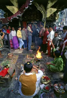 The date of construction of the Svayambhunath stupa