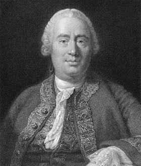 David Hume, 1711 - 1776, a Scottish philosopher