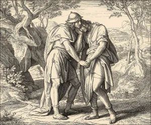 David and Jonathan, Old Testament
