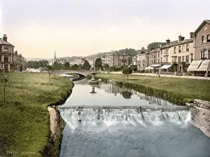 Dawlish, Kleinstadt an der Suedkueste von Devon