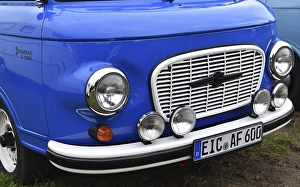 DDR Oldtimer Barkas B1000 at a classic car meeting in Benneckenstein in the Harz Mountains, Germany, Europe
