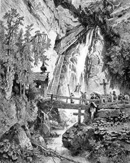 The dead woman, also known as the waterfall to the dead woman