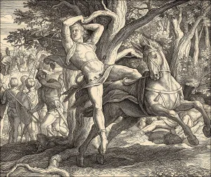 Death of Absalom, Battle of Ephraim's Wood