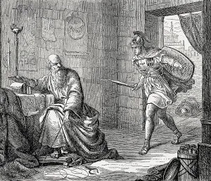 Death of Archimedes of Syracuse, c