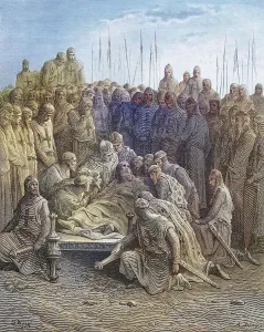 The Death of Balduin I. Crusades were strategically