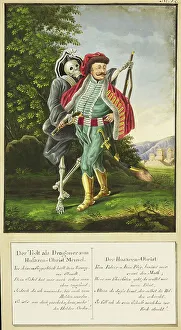 Death comes as a Dragoon to the Hussar Colonel Menzel