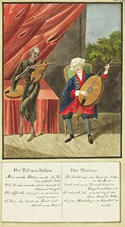 Death Comes to the Musician, Todten-Tantz after Beck