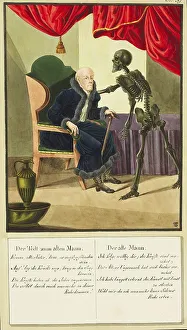 Death Comes to the Old Man, Todten-Tantz after Beck