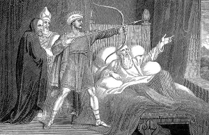 The death of Elisha, Old Testament, Hebrew Tanakh