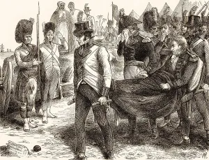 Death of General Abercromby, Battle of Alexandria