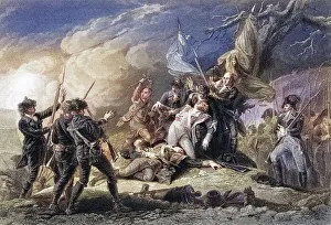 Death of General Montgomery, Battle of Quebec 1775