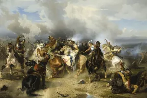 Death of Gustav II Adolf (19 December 1594) (16 November 1632) of the House of Wasa