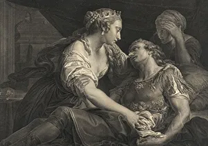 The Death of Marcus Antonius with Cleopatra