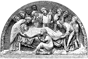 Death of Mary, sculpture in Strasbourg Cathedral
