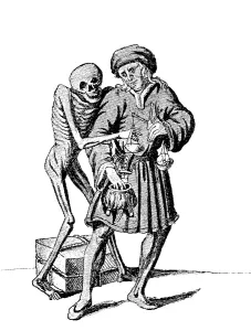 Death and the Merchant, from the Dance of Death