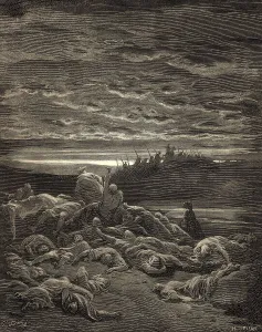Death of the Sons of Gideon, Old Testament