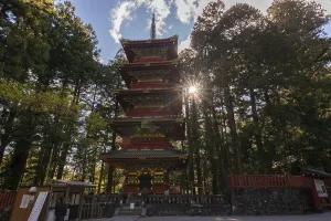 Decorated five-storey pagoda, Toshogu Gojunoto