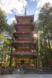 Decorated five-storey pagoda, Toshogu Gojunoto