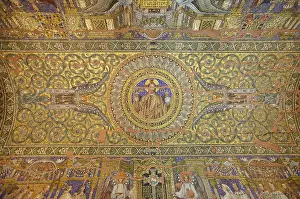 Decorations of the entrance hall of Kaiser Wilhelm Memorial Church