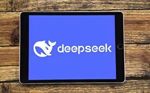 Category Historic EN Prints: Deepseek Ai logo is displayed on smartphone