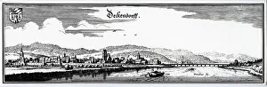 Deggendorf on the Danube river