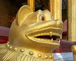 Category Buddhism Prints: Deity statue, Wat Sensoukharam