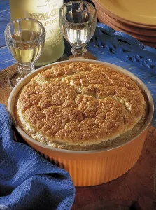 Delicious chicken souffle, Portugal
