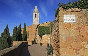 Via della Amore and Cathedral, Pienza
