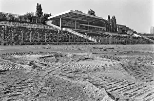 Demolition work has begun at the Weltjugend stadium