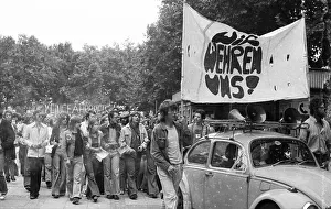 Demonstration of the Communist League of West Germany (KBW) against fare increases on 28