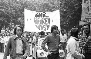 Demonstration of the Communist League of West Germany (KBW) against fare increases on 28