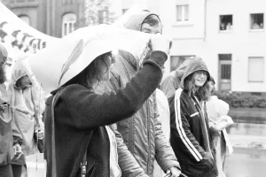 The demonstration of the peace movement against new nuclear missiles and the Natodoppel decision brought about 20